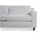 Hutton White Sectional, Left